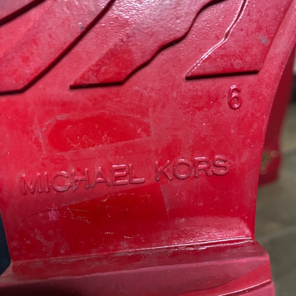 Michael Kors rain boots - Picture 3 of 3